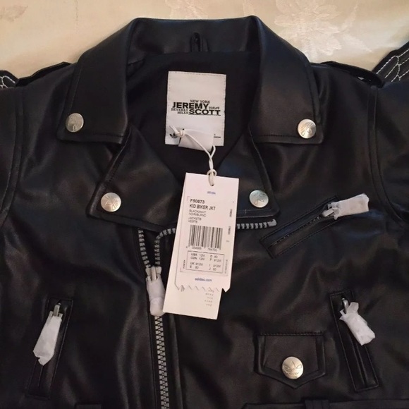 Adidas x Jeremy Scott Wings Biker Baby Jacket - Picture 6 of 8